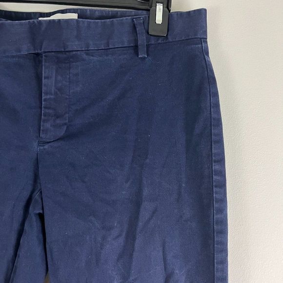 GAP Blue Slim Cropped Khaki Pants (4) - Picture 3 of 7